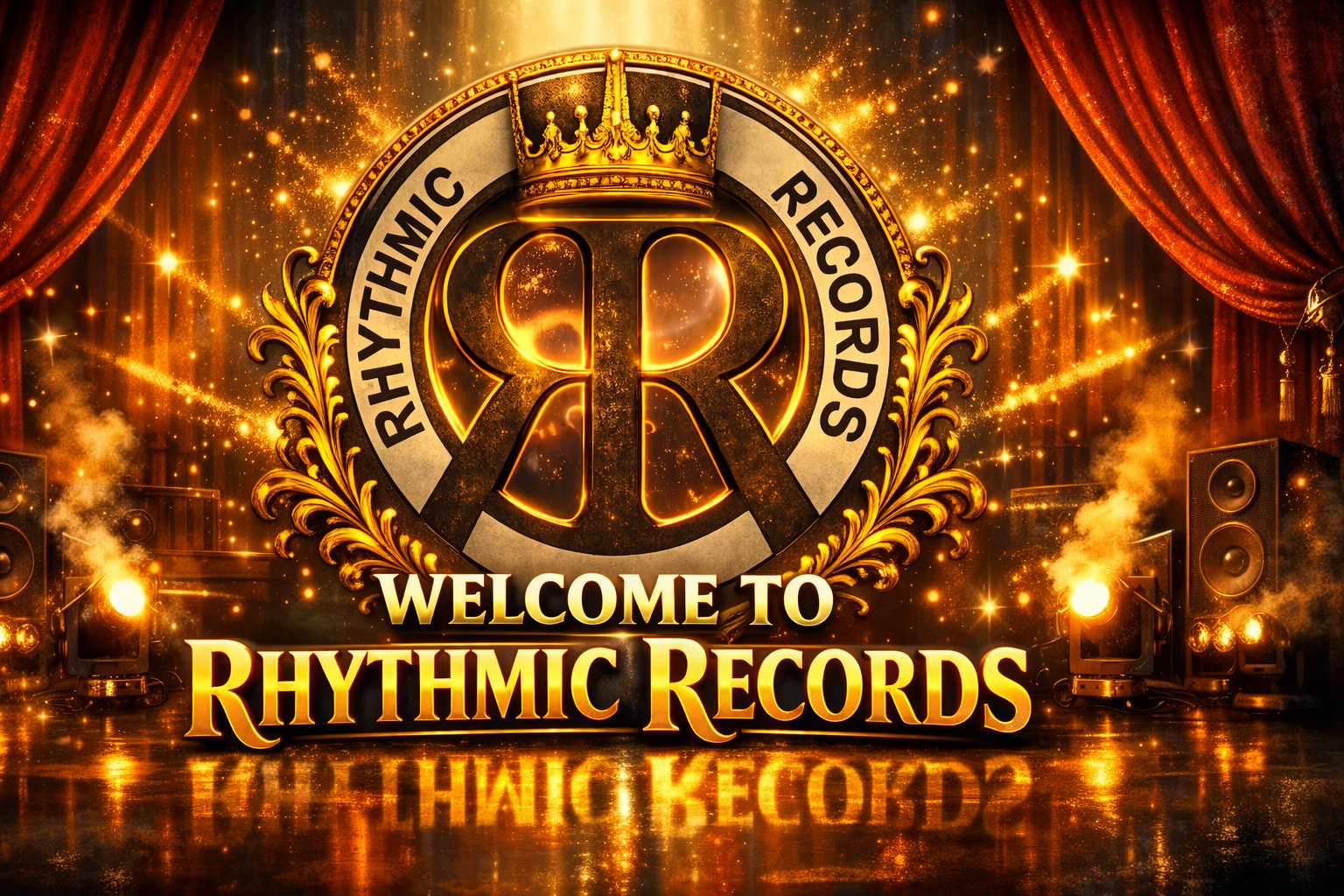 Rhythmic Records studio hero